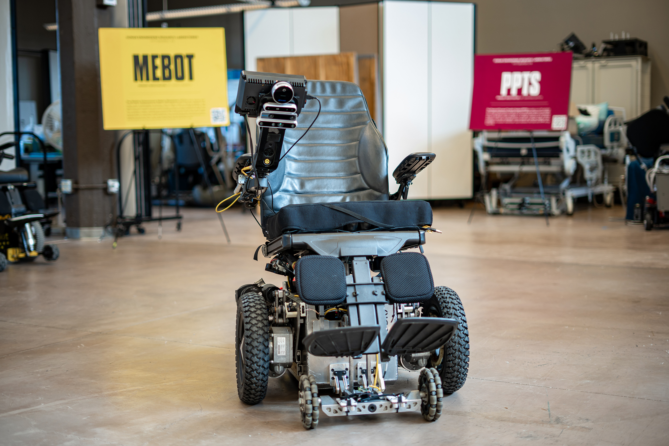 A robotic wheelchair
