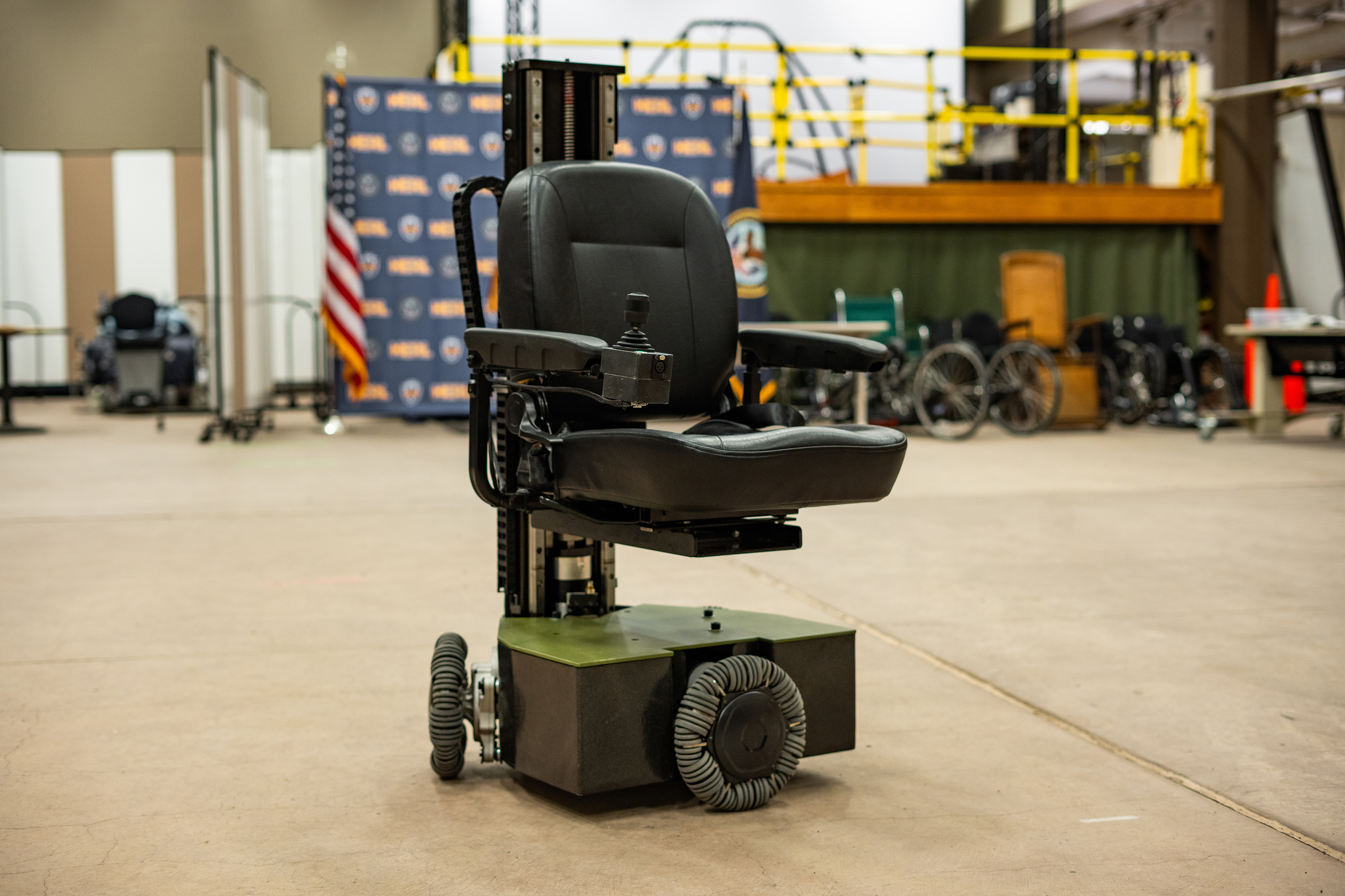 A robotic wheelchair